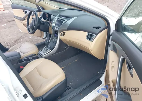 2013 Hyundai Elantra Limited from USA, damaged, VIN 5NPDH4AE3DH401787